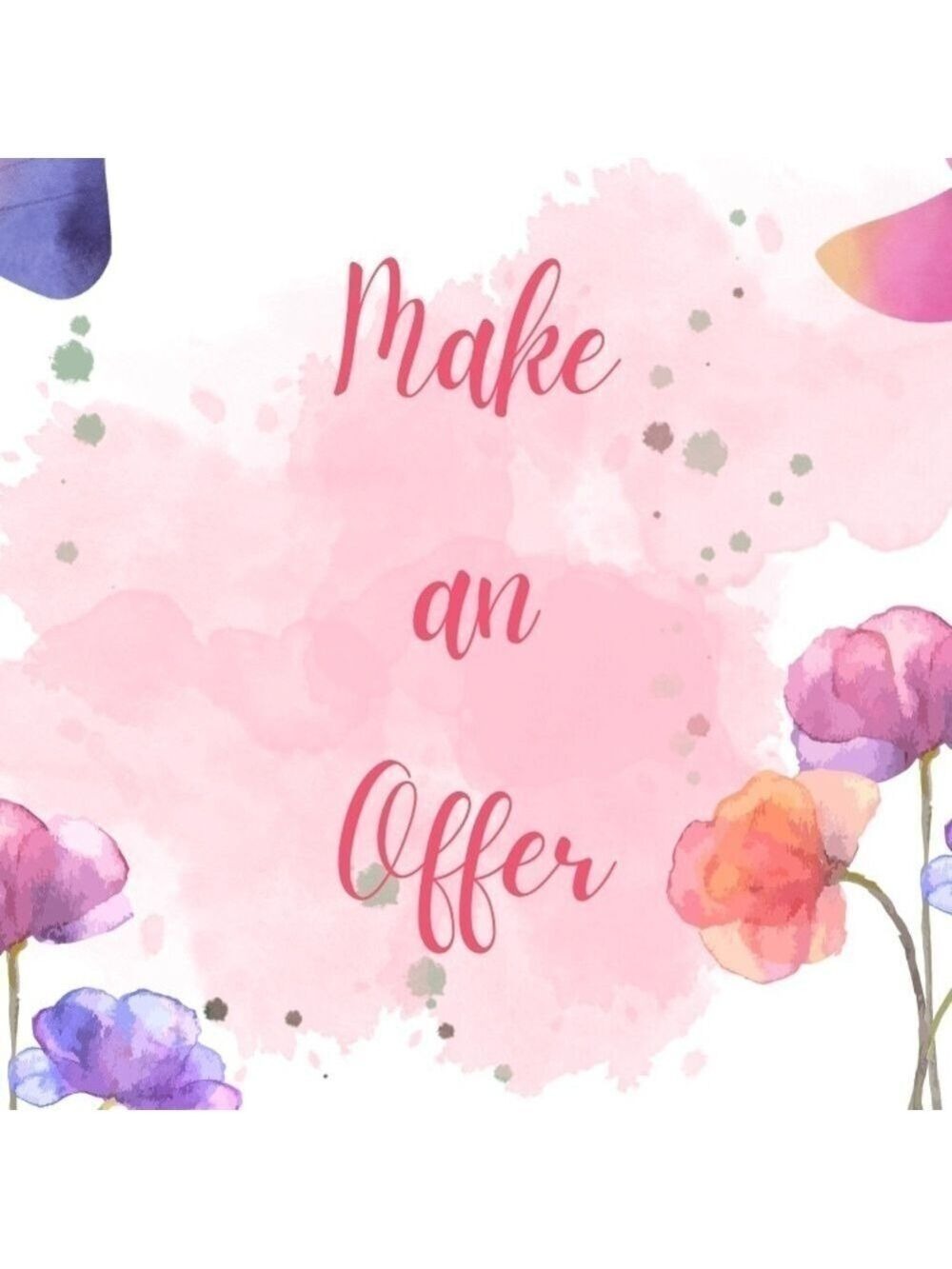 Reasonable Offers Considered
